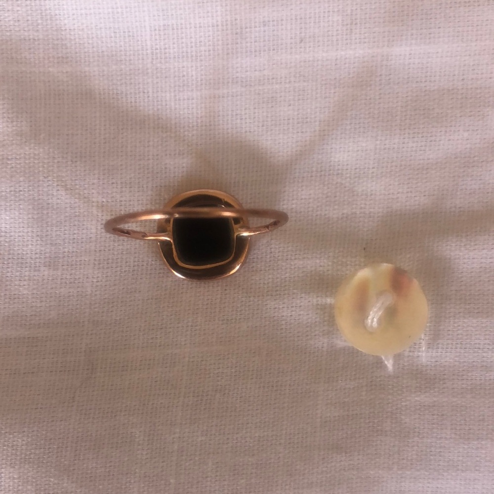 Pascale Monvoisin Pierrot rose gold 9K ring size 53 US 6.5 - Picture 7 of 8